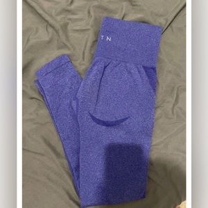 Purple workout leggings